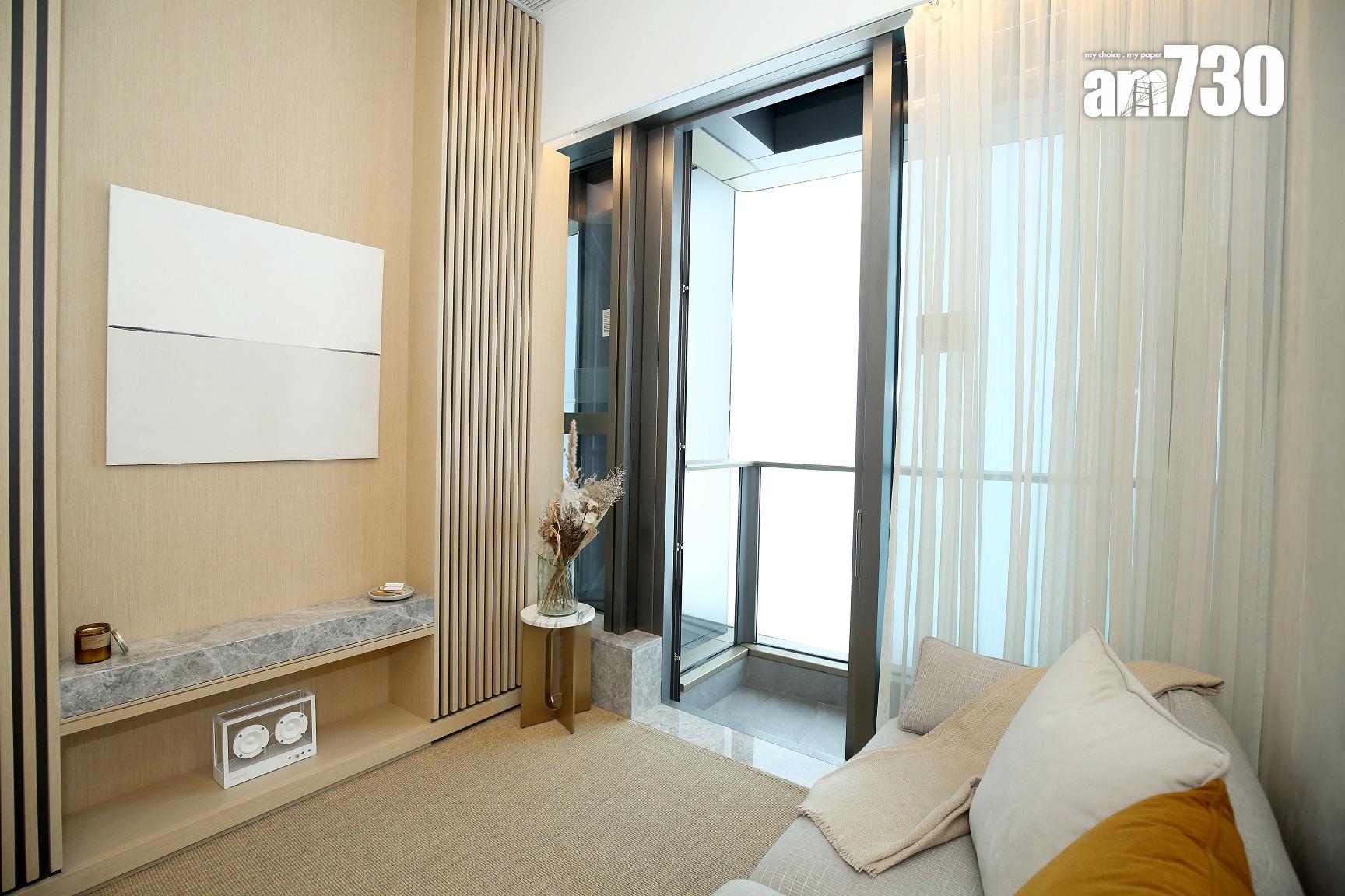 示範單位|瑜一1B期464方呎兩房曝光 樓高3.225米 鞋櫃備UV消毒燈