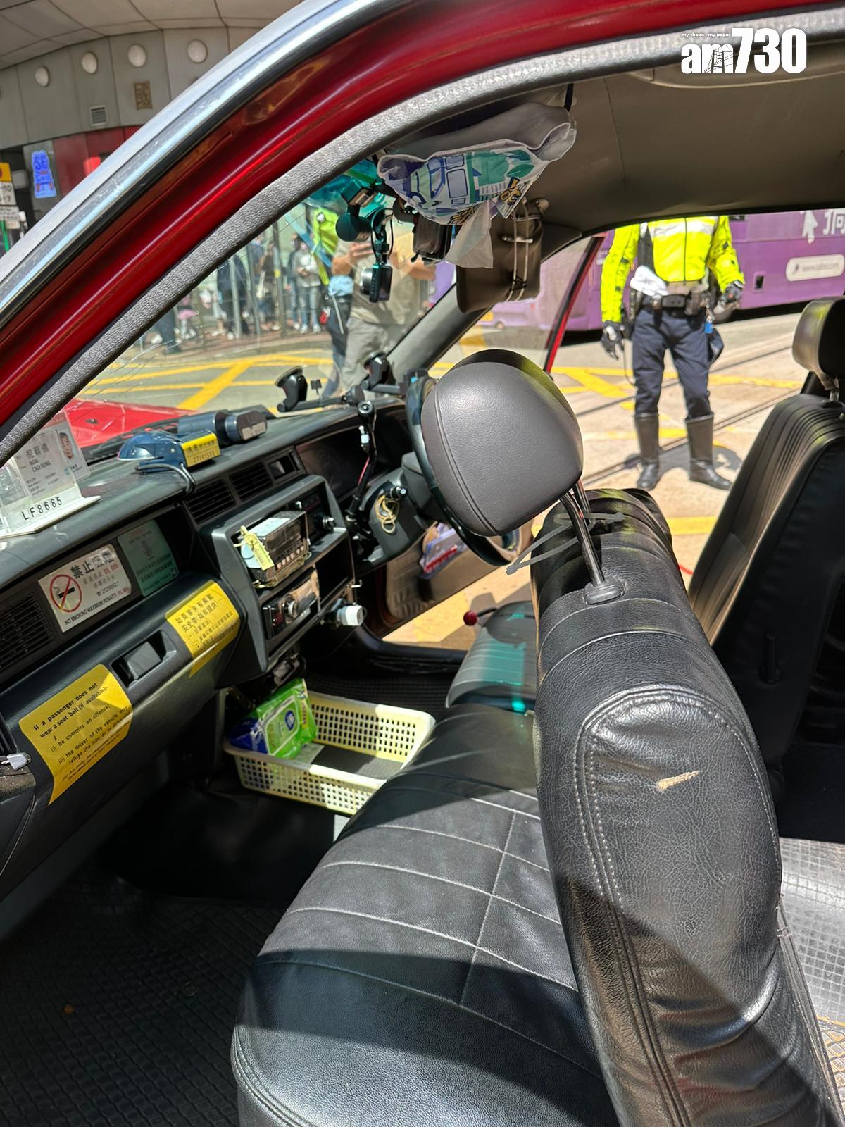 北角發生交通意外,最少五人受傷。(文詠琛攝)