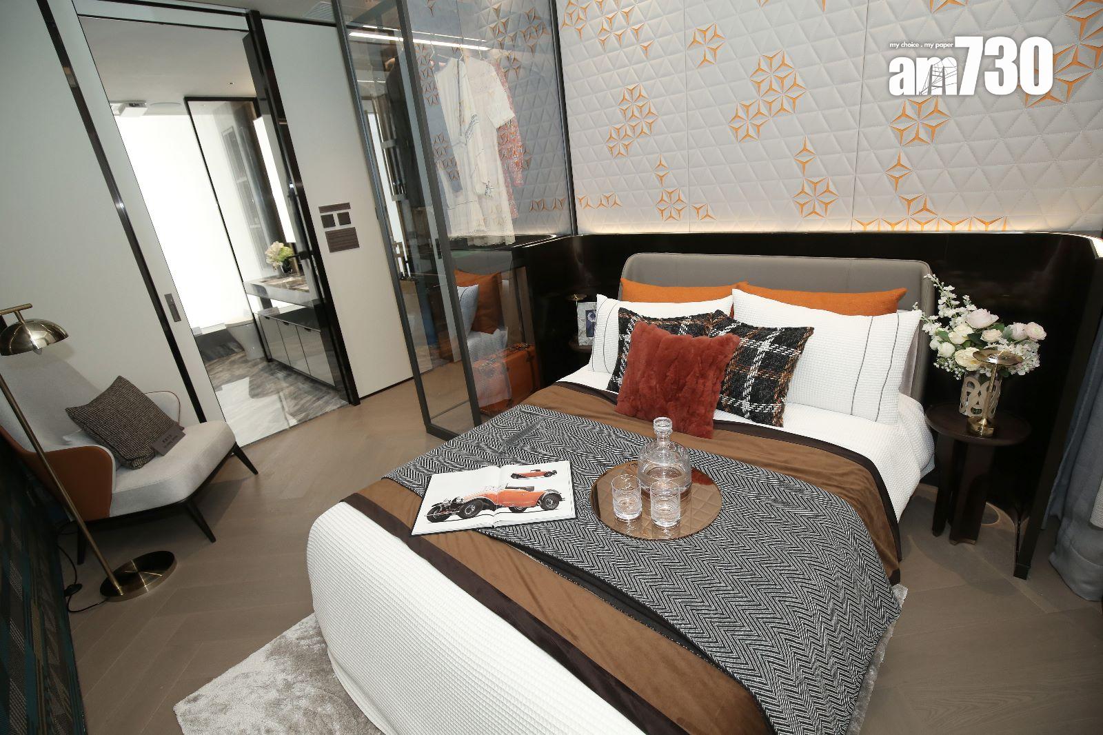 示範單位|天瀧1428方呎四房雙套 跑車作設計靈感 主人浴室配寶藍色透光浴缸