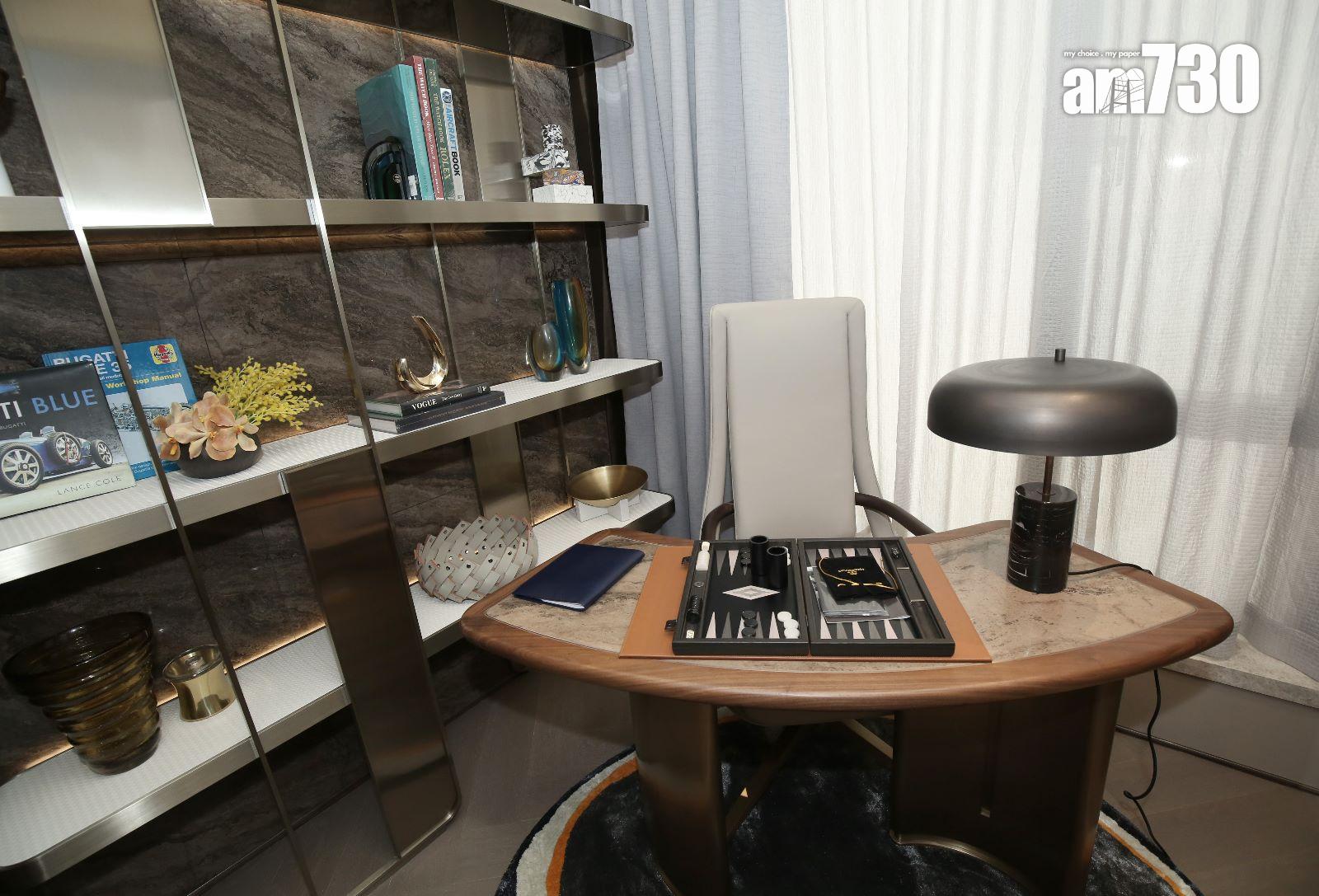 示範單位|天瀧1428方呎四房雙套 跑車作設計靈感 主人浴室配寶藍色透光浴缸