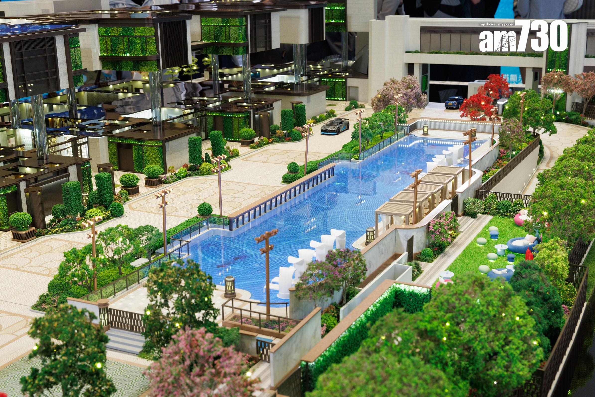 啟德新盤|天瀧會所連園林面積7萬方呎 提供逾30項設施