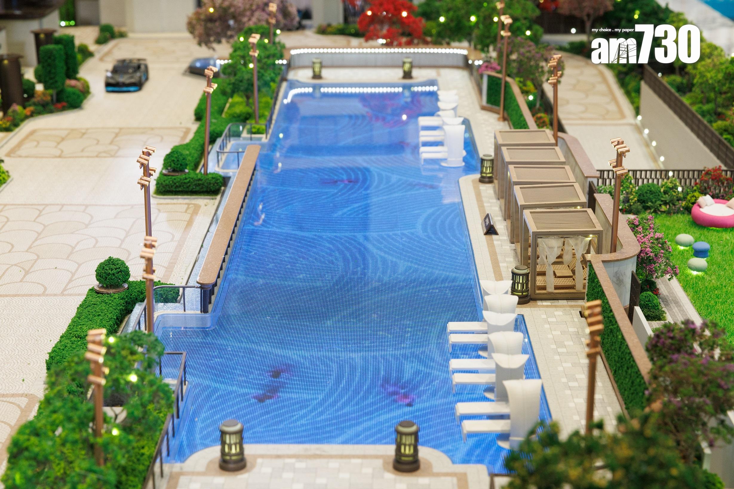 啟德新盤|天瀧會所連園林面積7萬方呎 提供逾30項設施