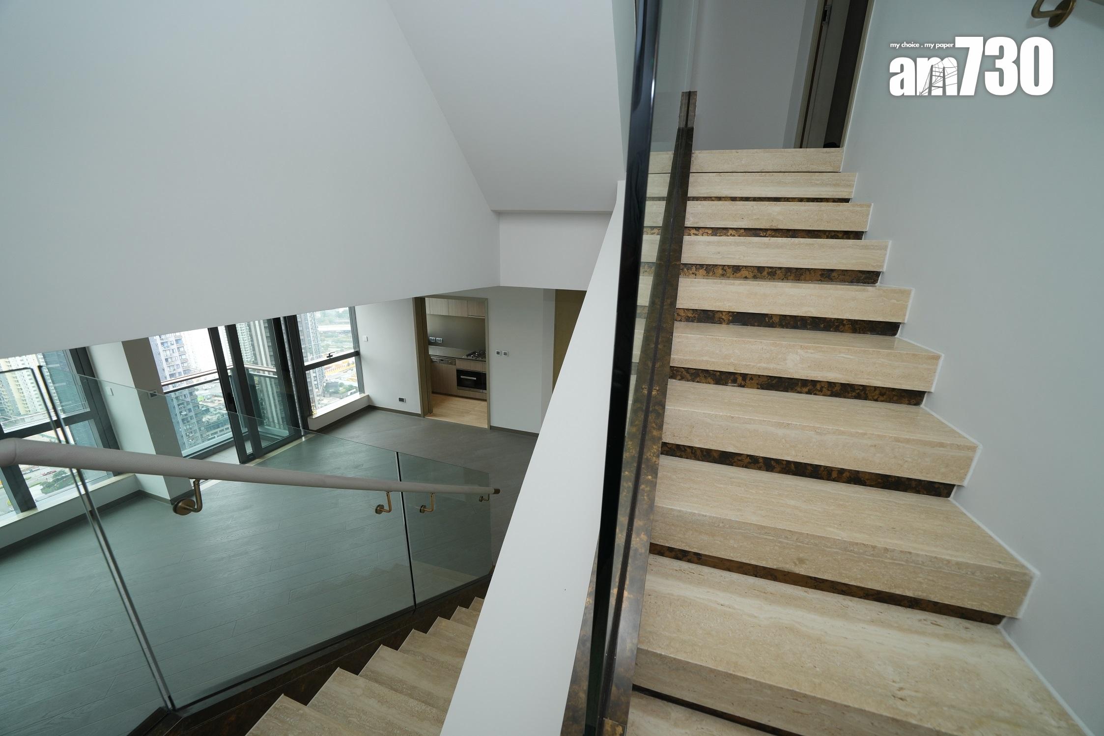 現樓單位｜尚．珒溋1104方呎特色戶 客飯廳及睡房以分層形式區分