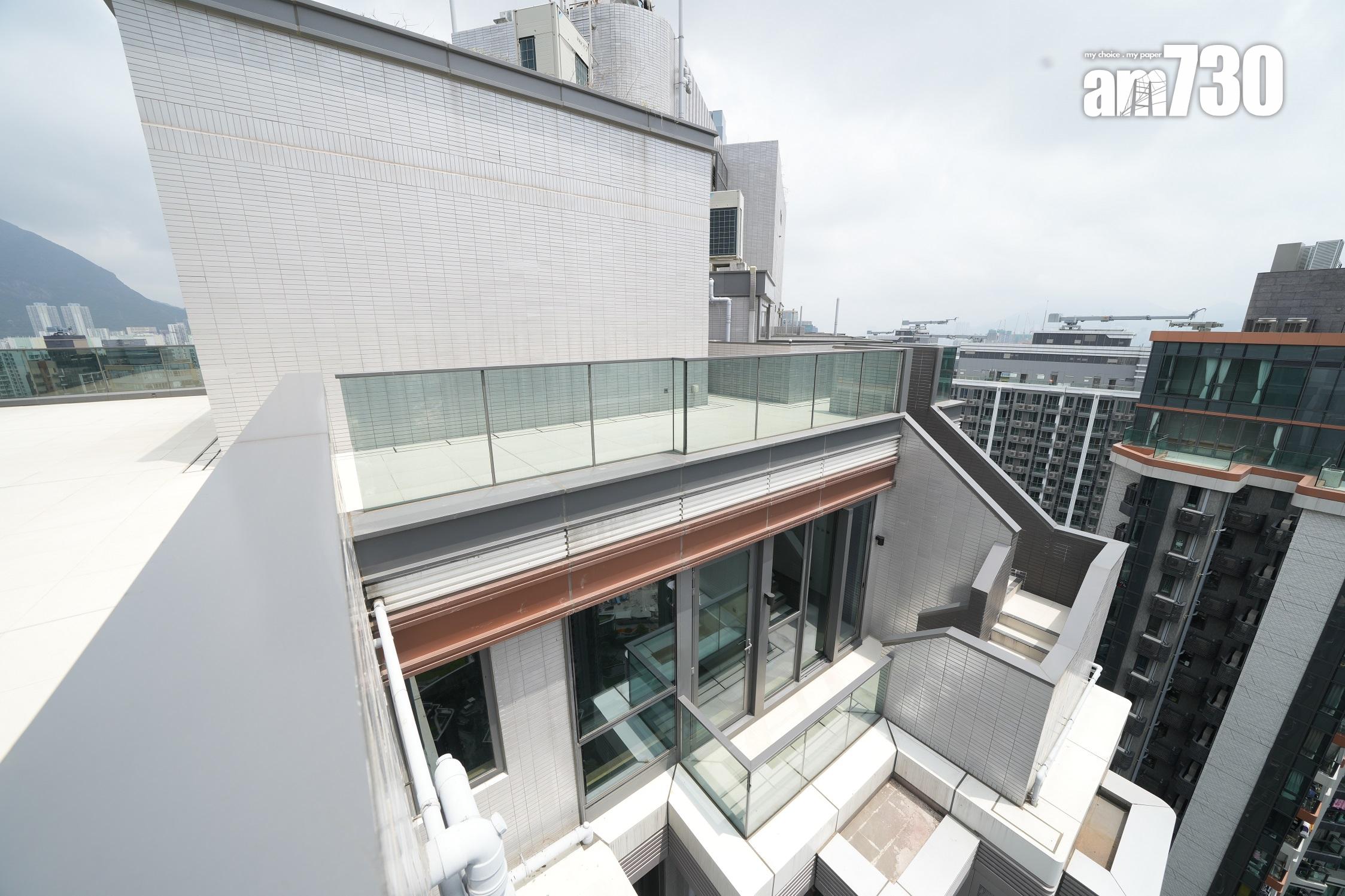 現樓單位|尚.珒溋1585方呎頂層特色單位 區內罕見特大天台戶型