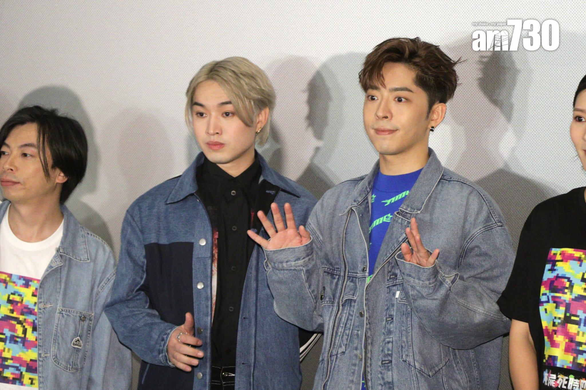 《死屍死時四十四》今日在尖沙咀Isquare舉行「兵分『四』路謝票啟動禮」。