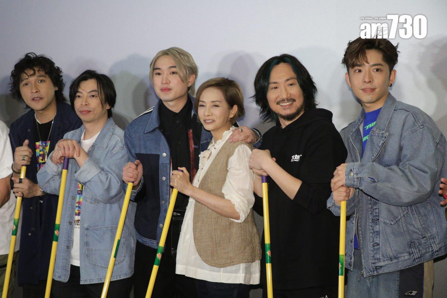 《死屍死時四十四》今日在尖沙咀Isquare舉行「兵分『四』路謝票啟動禮」。