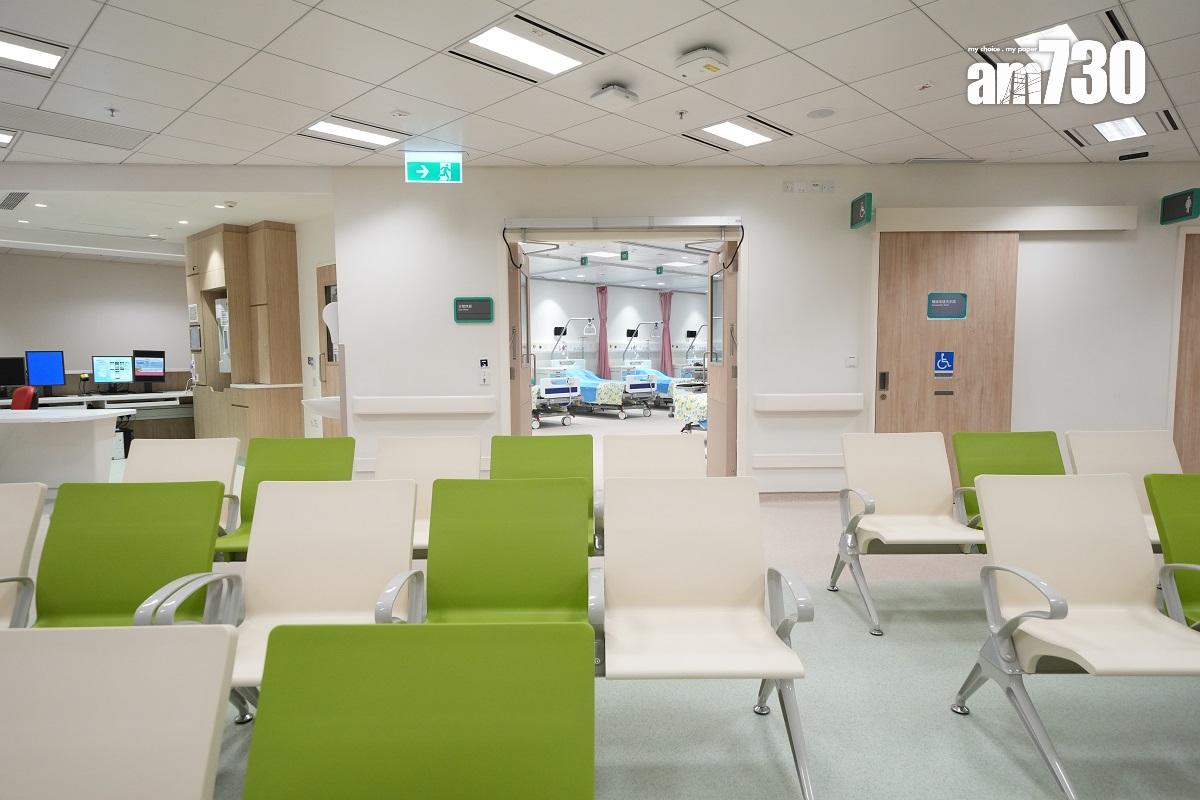 廣華醫院在新大樓設置的骨科日間治療中心。(陳奕釗攝)