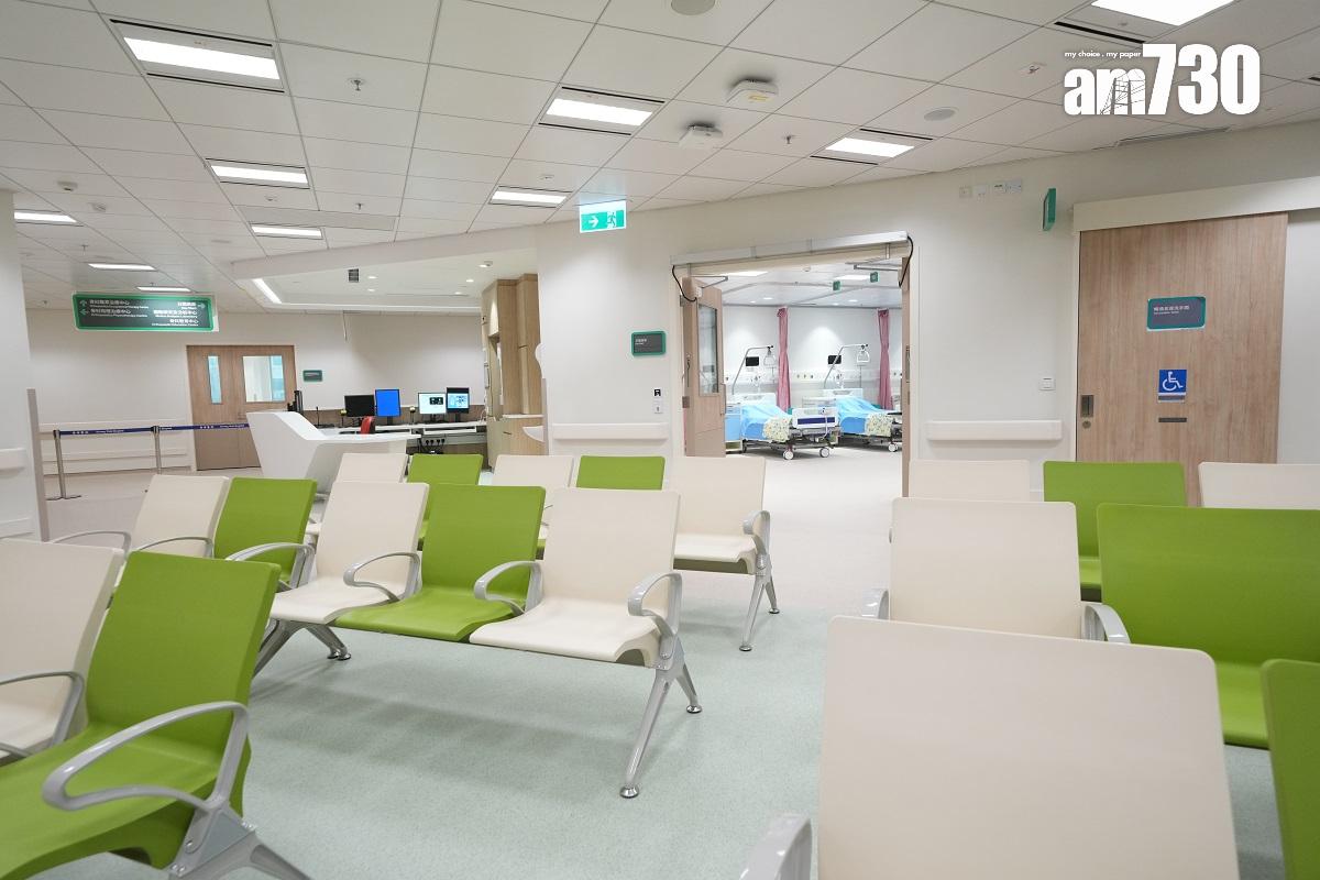 廣華醫院在新大樓設置的骨科日間治療中心。(陳奕釗攝)