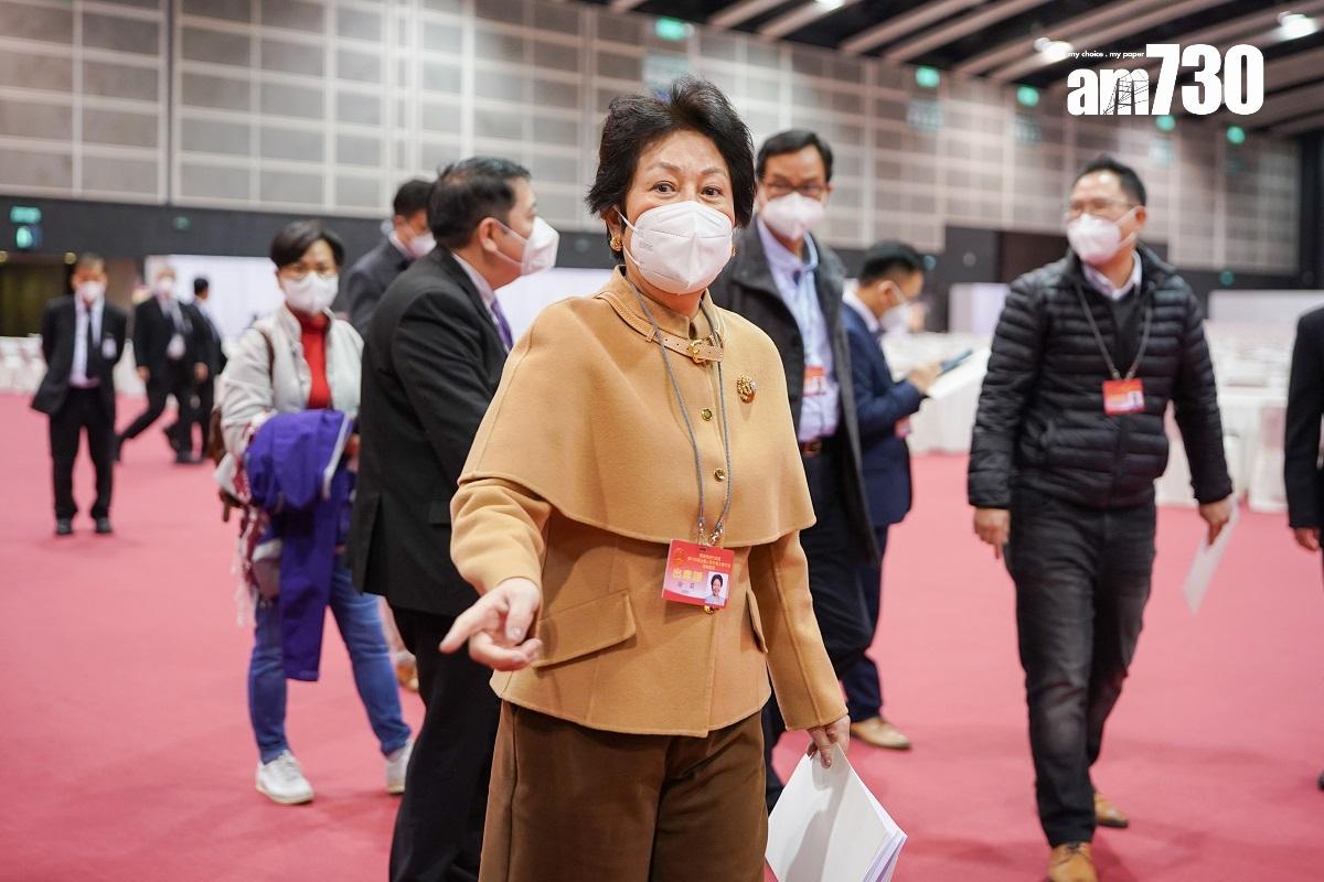 徐莉認為,夏寶龍親自來港視察反映內地已從疫情復常。(資料圖片/李睿哲攝)