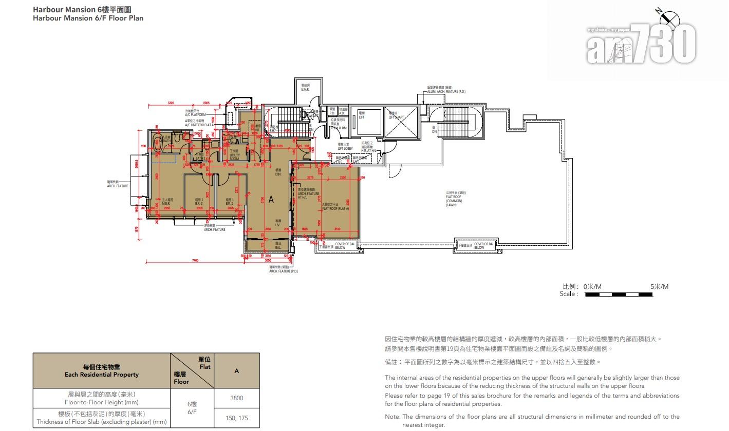 新盤樓書|天瀧提供566伙 面積351至1942方呎 主打三房及四房