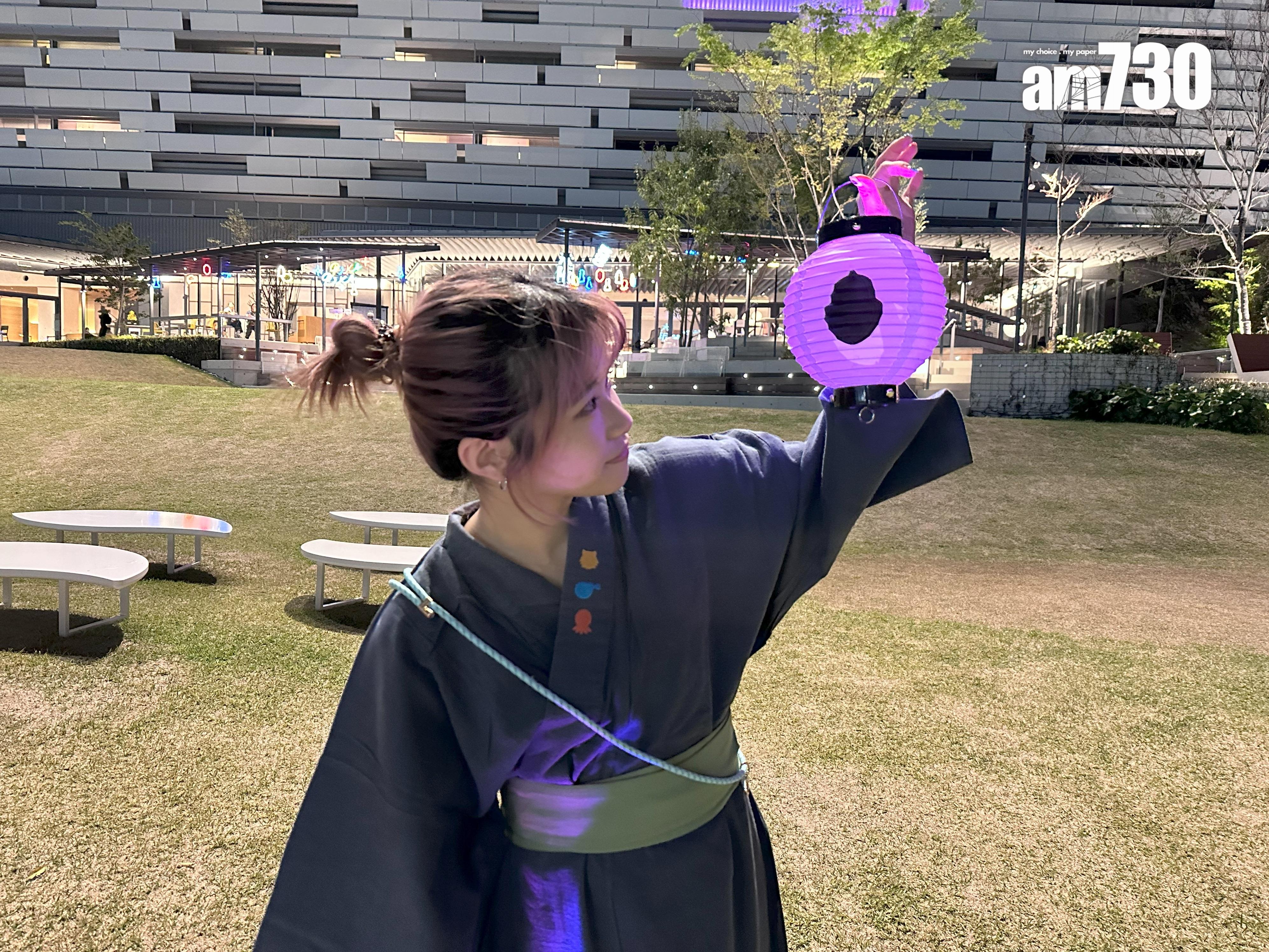 大家可以拿著燈籠自拍打卡!