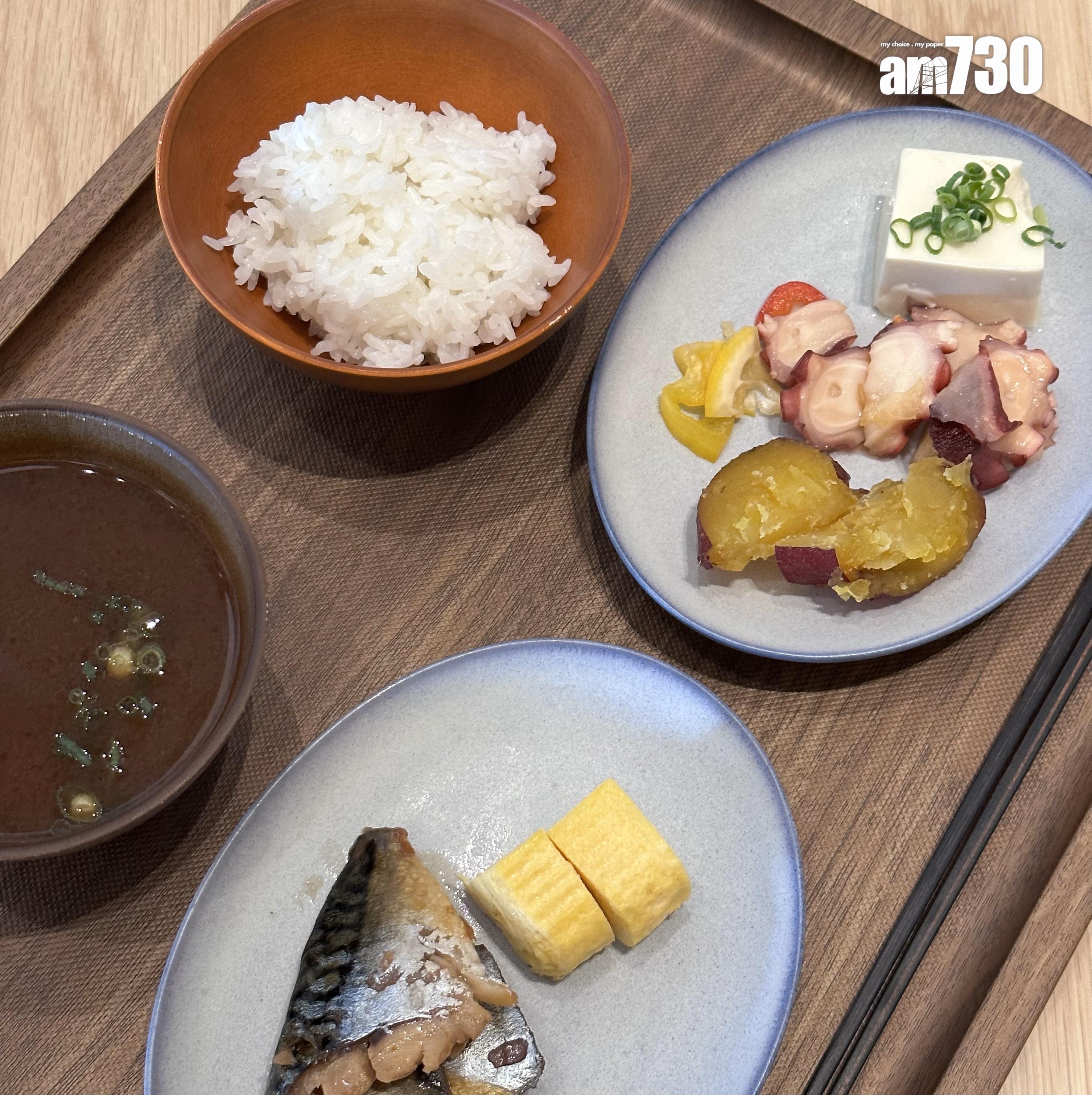 大家可以自製自己口味的日式早餐。