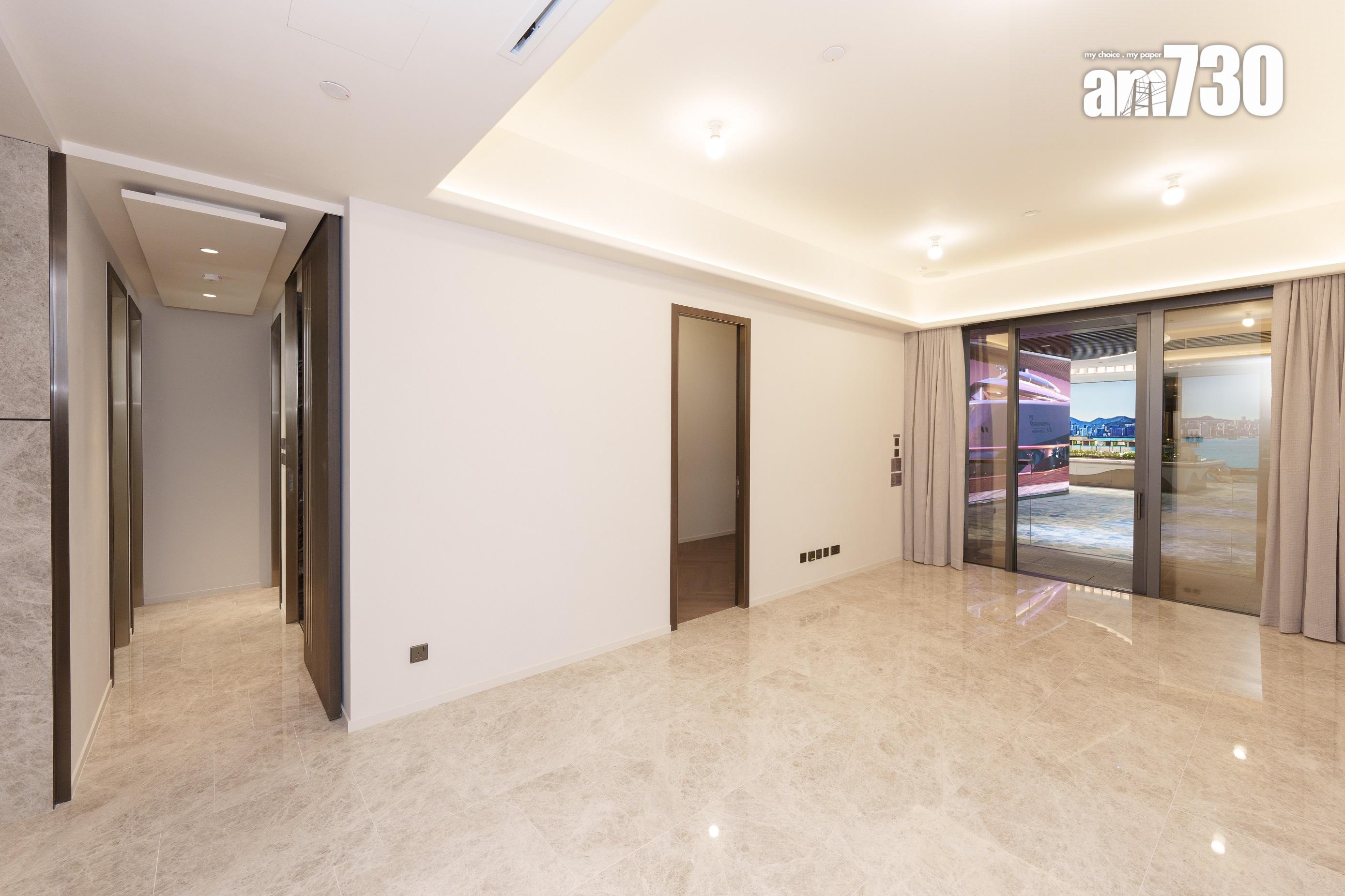 示範單位|天瀧1173方呎四房一套 玄關位置設衣物護理機