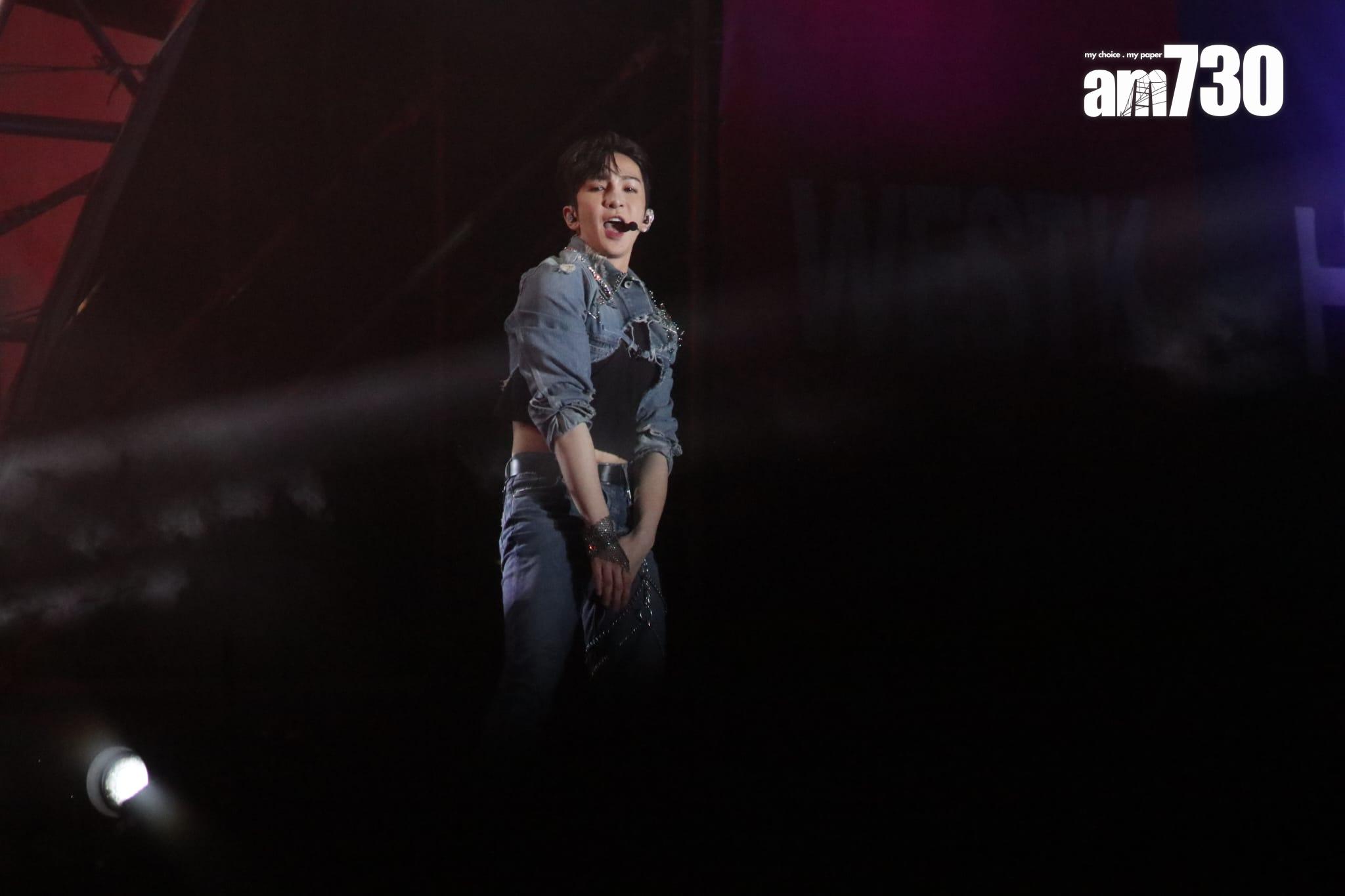 Anson Lo在西九音樂節壓軸出場。(鍾式明攝)