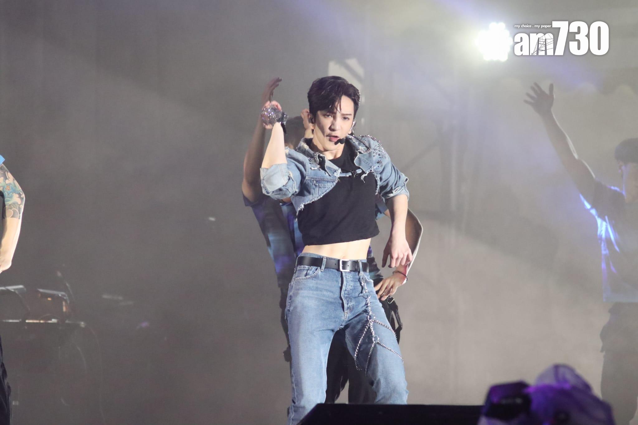 Anson Lo在西九音樂節壓軸出場。(鍾式明攝)