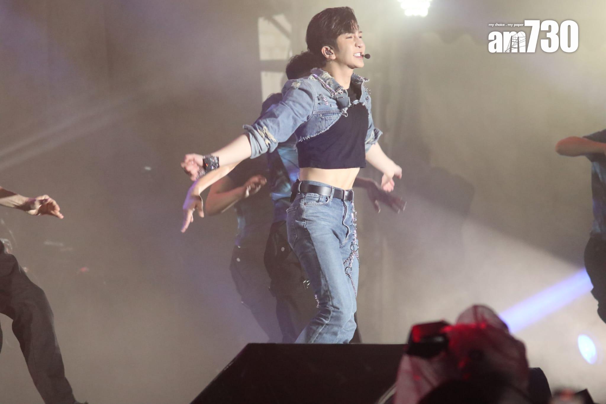 Anson Lo在西九音樂節壓軸出場。(鍾式明攝)