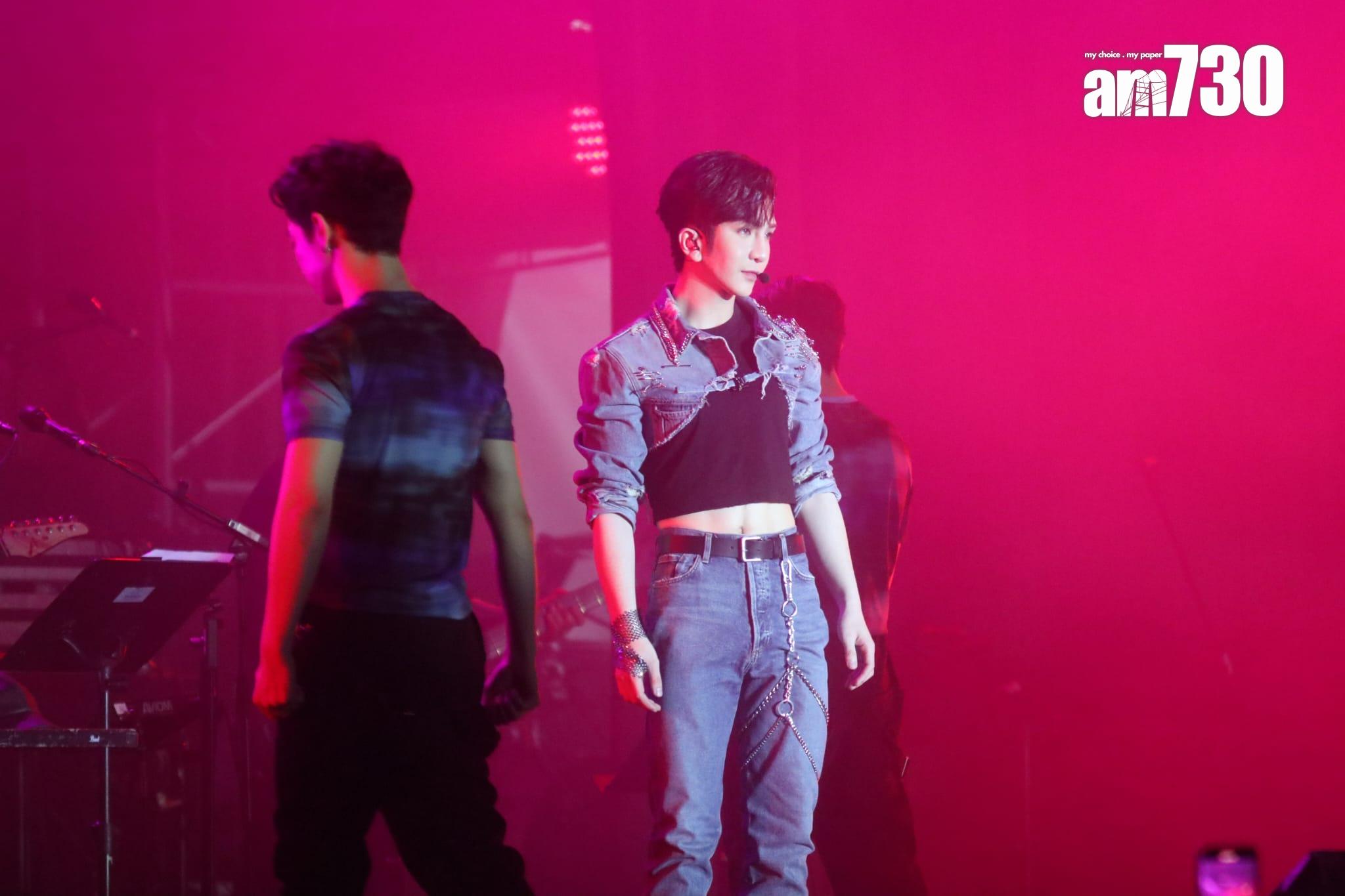 Anson Lo在西九音樂節壓軸出場。(鍾式明攝)