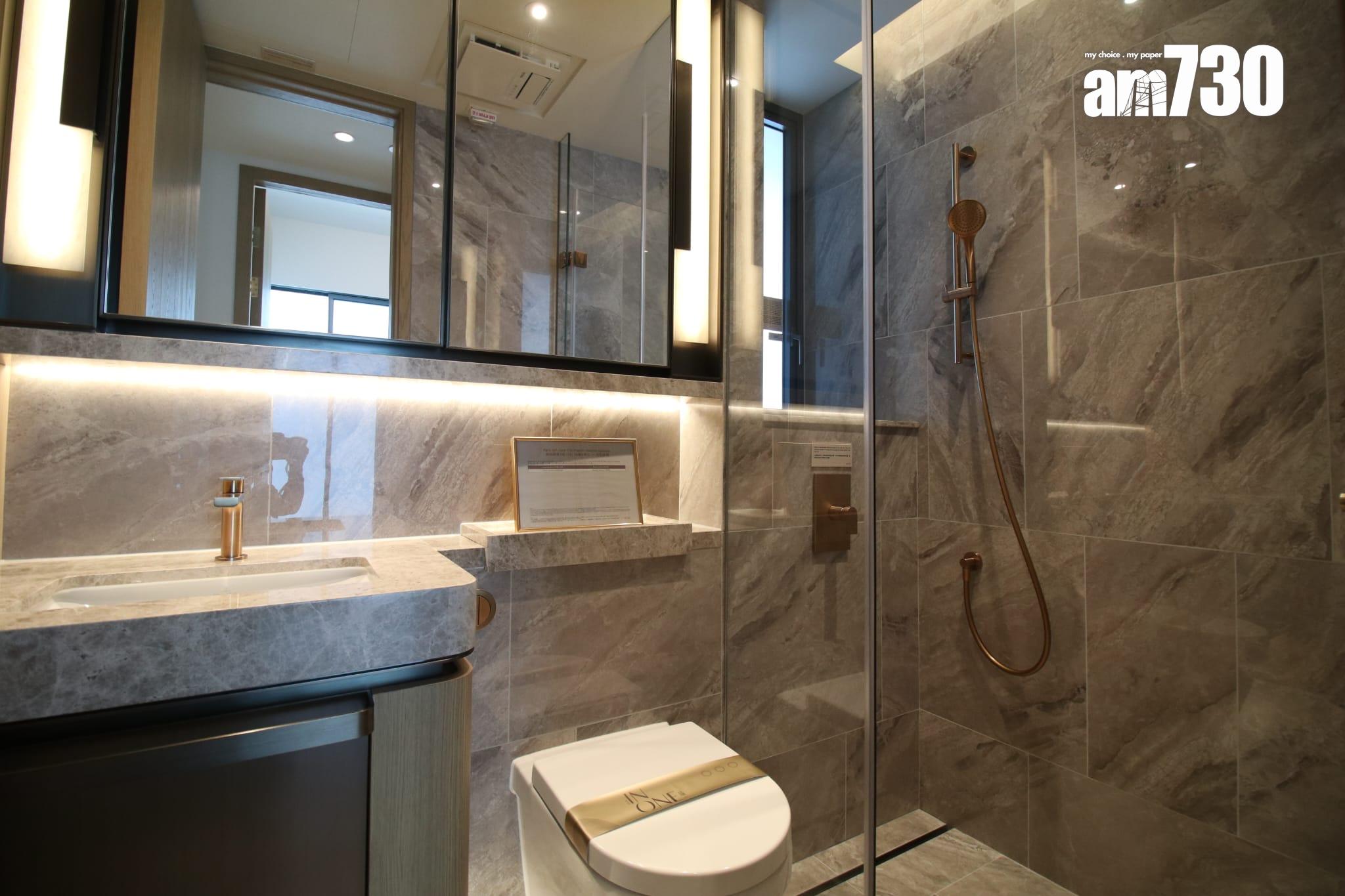 示範單位|瑜一.天海960方呎三房套連儲物室 融入現代禪風藝術 打造茶室