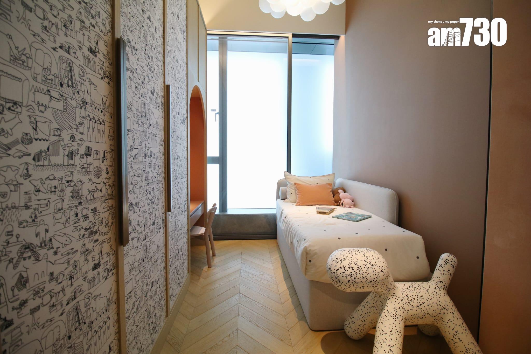 示範單位|瑜一.天海960方呎三房套連儲物室 融入現代禪風藝術 打造茶室