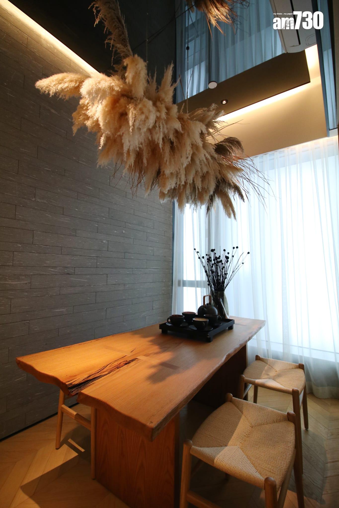 示範單位|瑜一.天海960方呎三房套連儲物室 融入現代禪風藝術 打造茶室