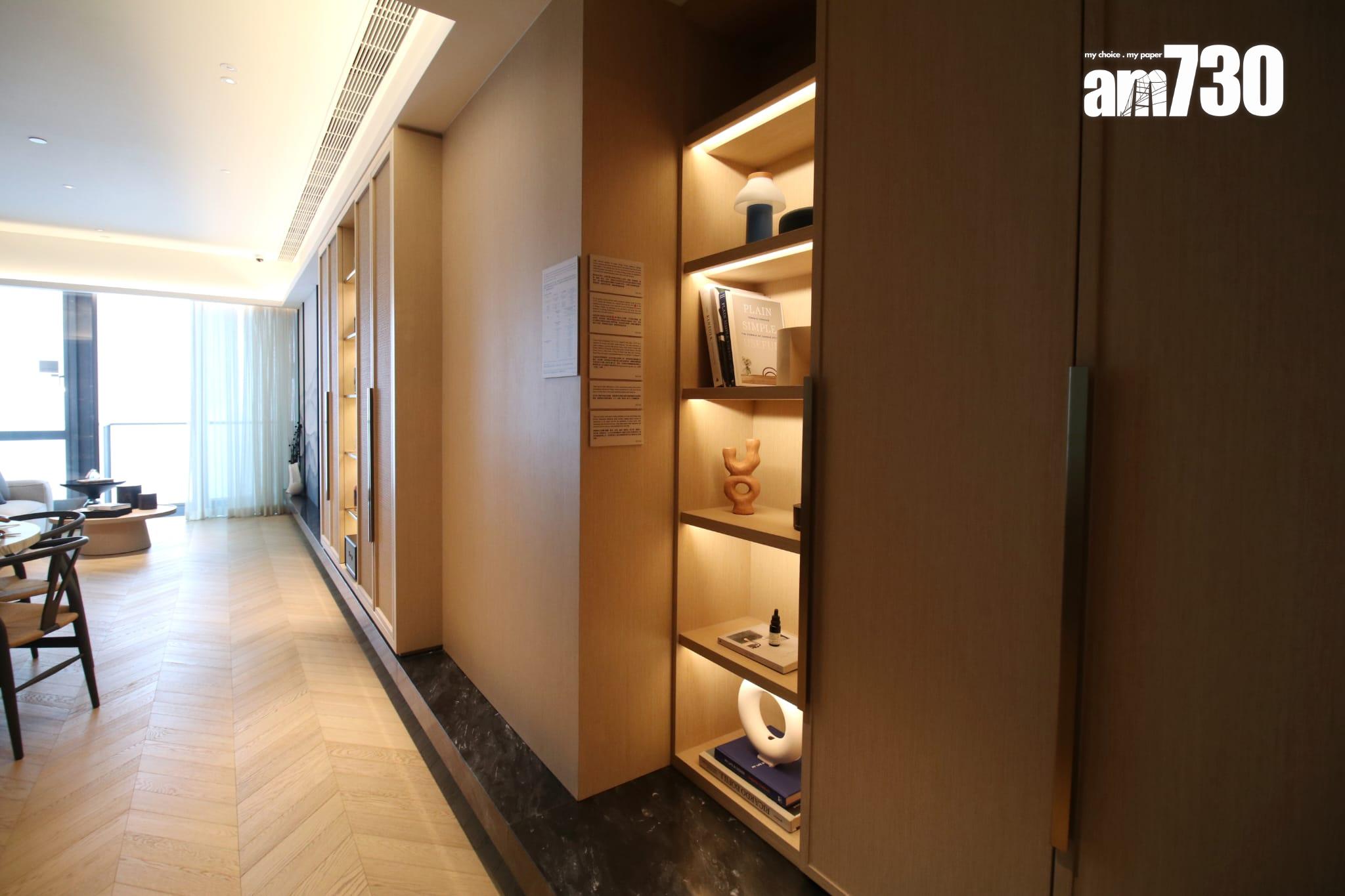 示範單位|瑜一.天海960方呎三房套連儲物室 融入現代禪風藝術 打造茶室