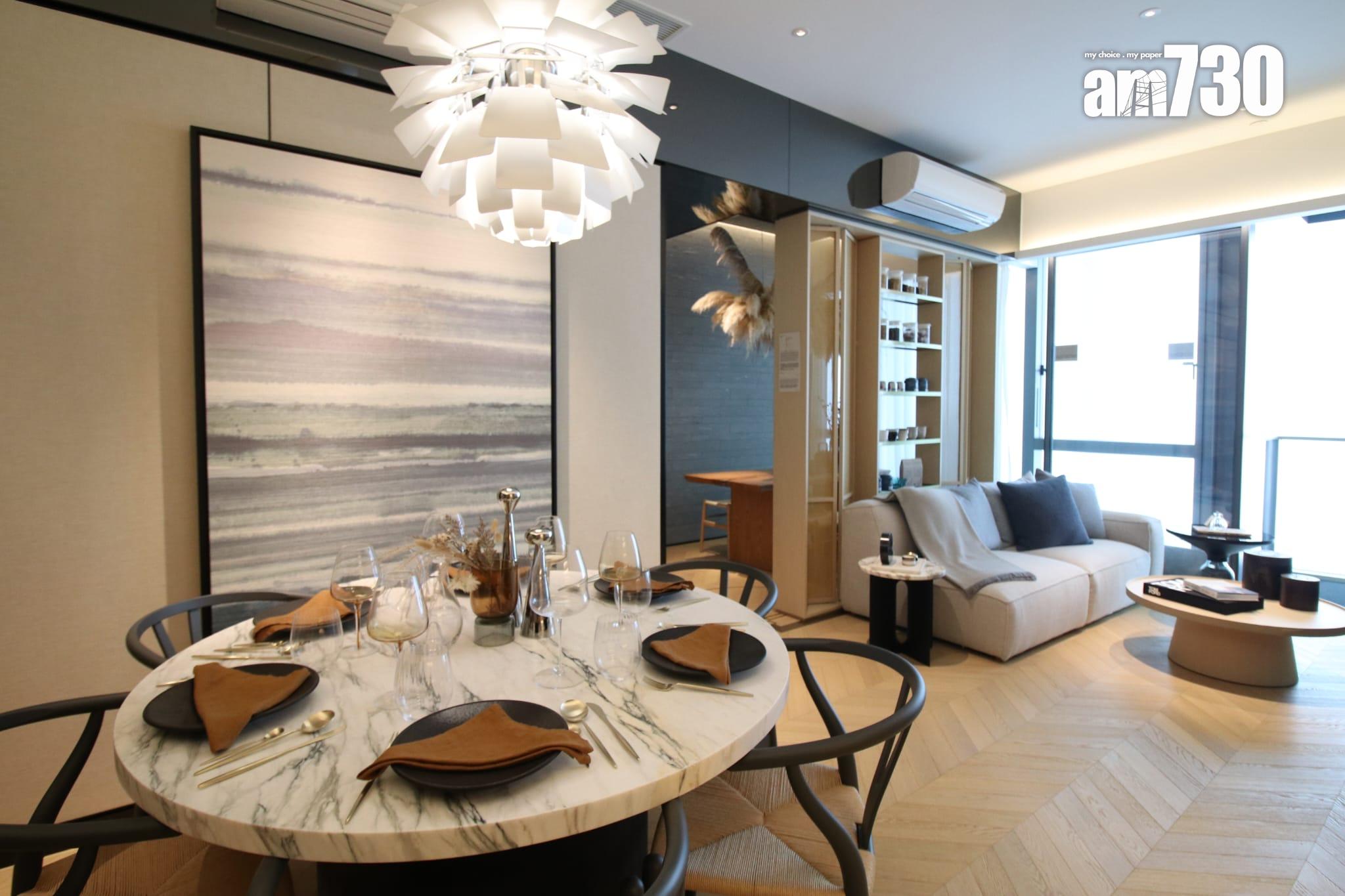 示範單位|瑜一.天海960方呎三房套連儲物室 融入現代禪風藝術 打造茶室