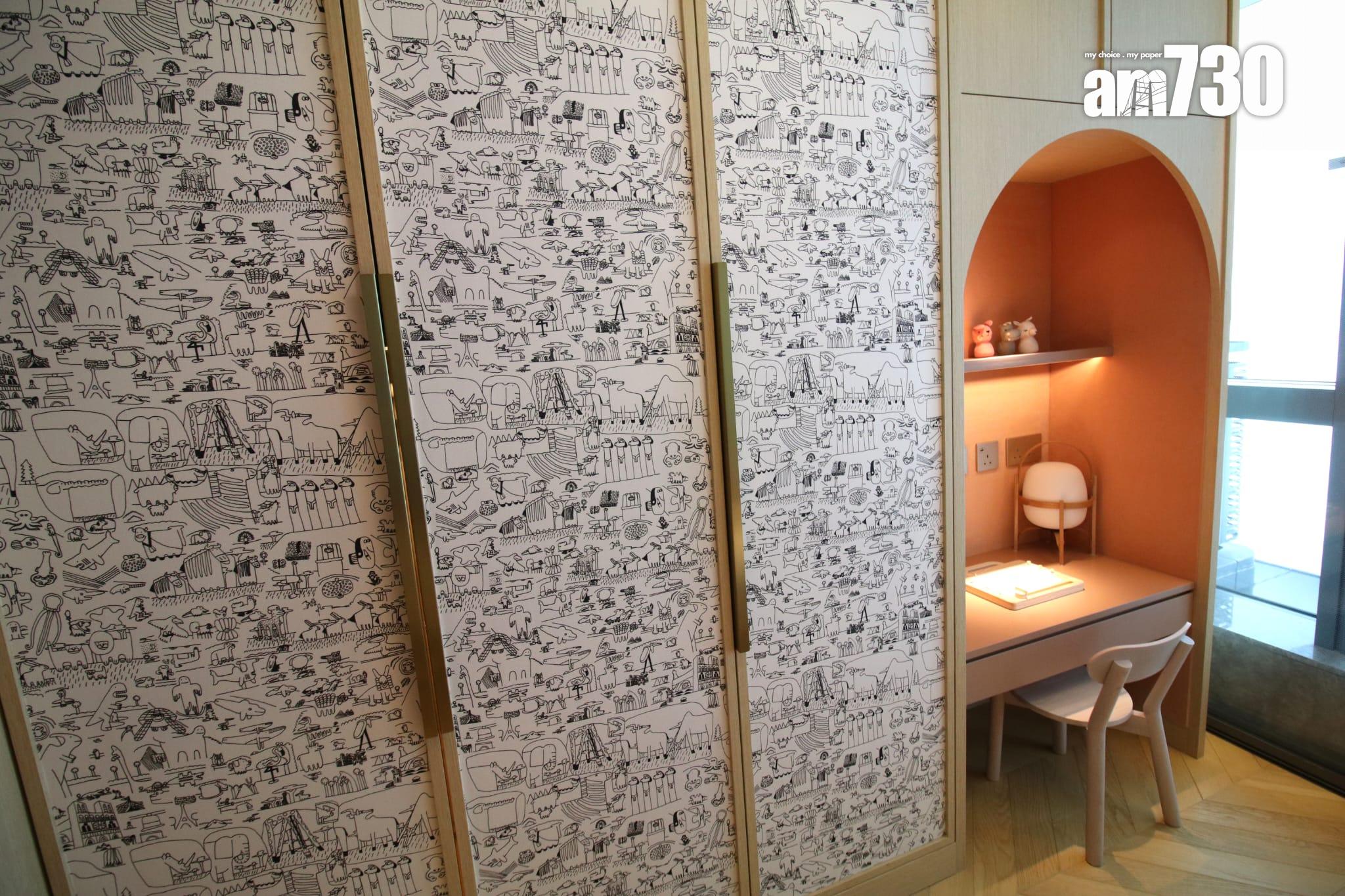 示範單位|瑜一.天海960方呎三房套連儲物室 融入現代禪風藝術 打造茶室