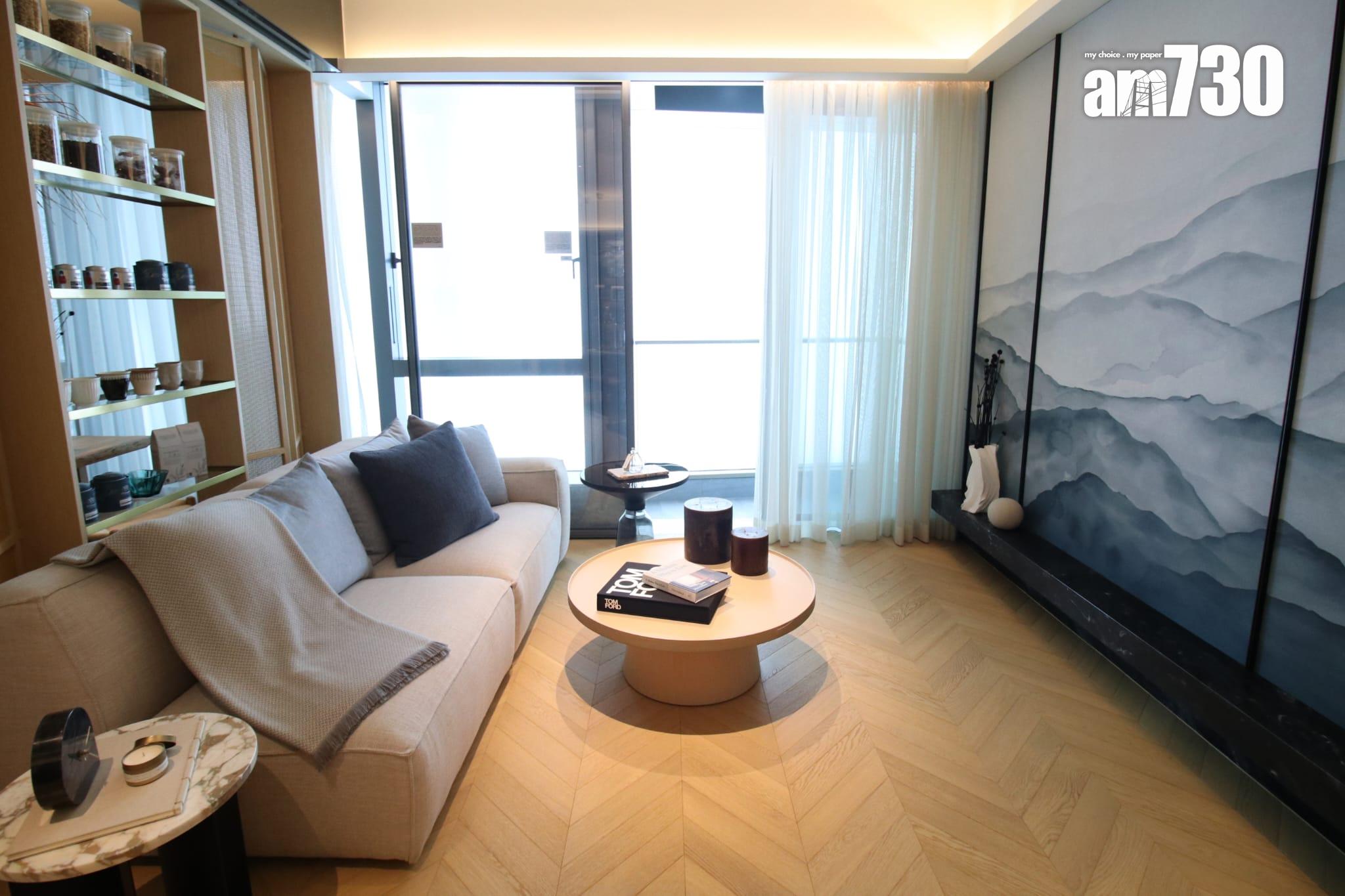 示範單位|瑜一.天海960方呎三房套連儲物室 融入現代禪風藝術 打造茶室