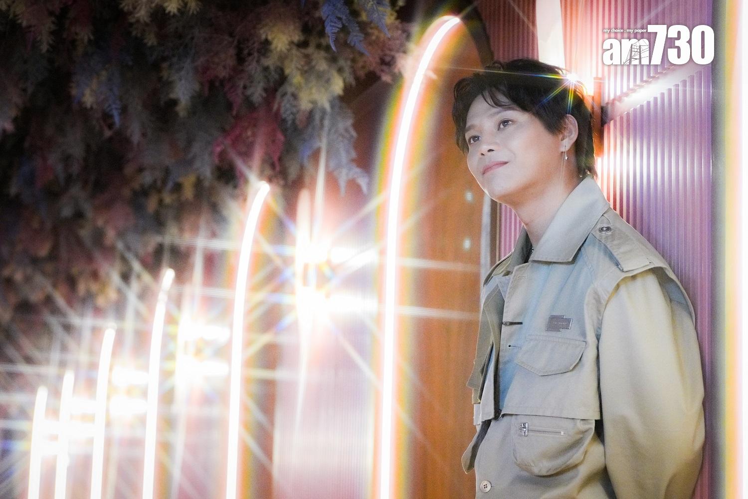 保錡自言欠缺舞台經驗。(李睿哲攝)