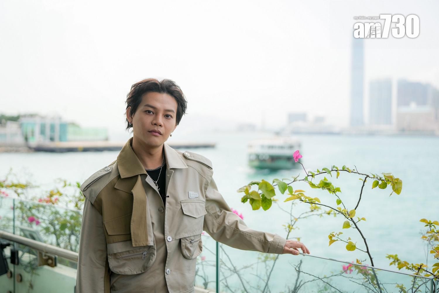 保錡愛上跑步,形容跑步改變其人生。(李睿哲攝)