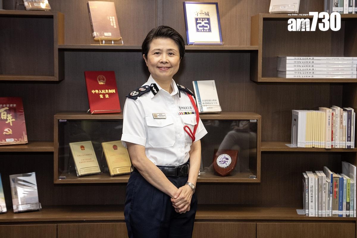 警務處副處長(國家安全)劉賜蕙已退休。(資料圖片/陳奕釗攝)