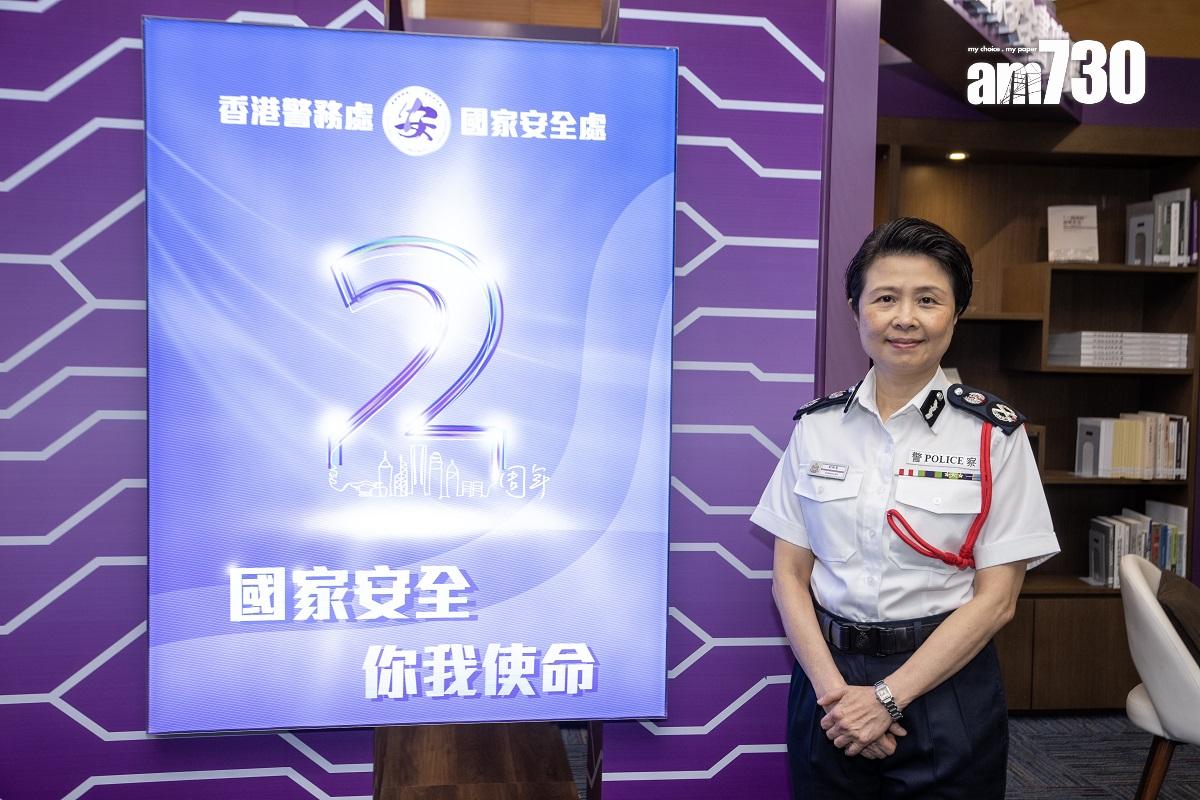 警務處副處長(國家安全)劉賜蕙已退休。(資料圖片/陳奕釗攝)