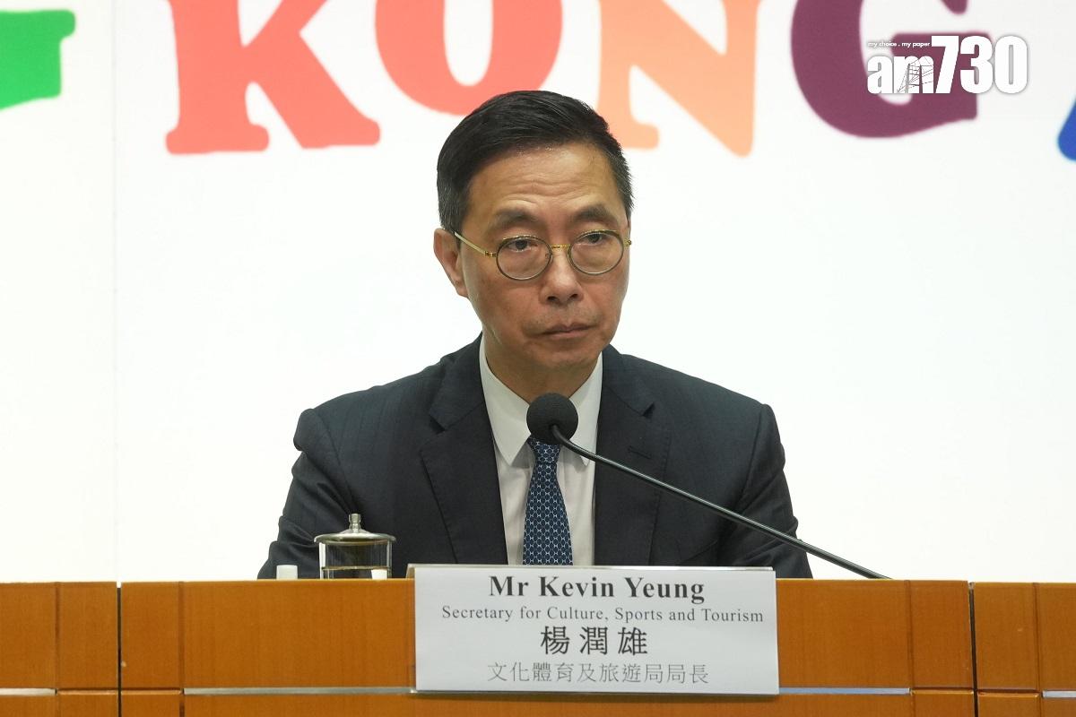 楊潤雄認為,要檢視香港迪士尼樂園對經濟及藝術發展的影響。(資料圖片/陳奕釗攝)