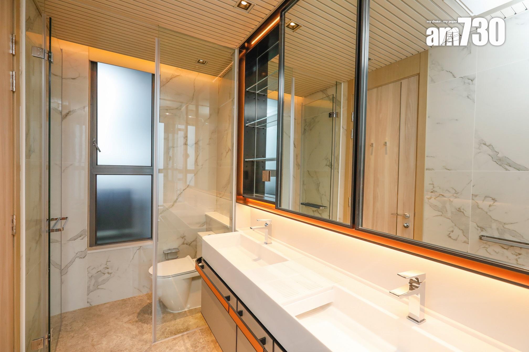 現樓單位|多圖!瓏珀山近1500方呎四房 設對流窗兼擁城市與山巒雙景