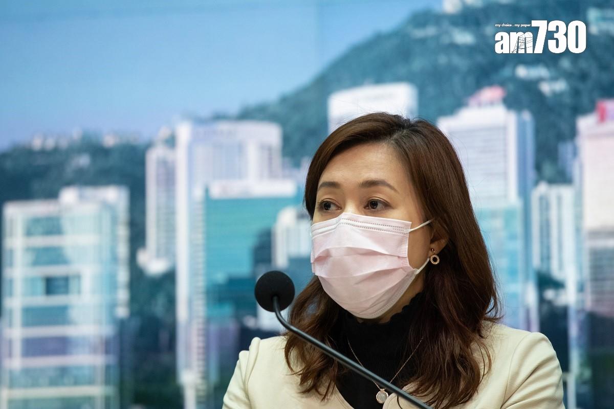 庾慧玲曾代表醫管局出席疫情記者會。(資料圖片/蘇文傑攝)