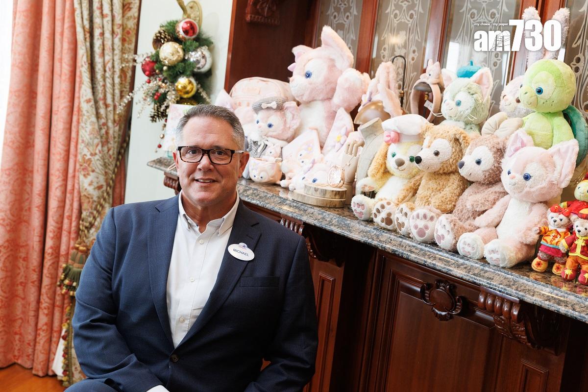 莫偉庭稱,香港迪士尼樂園正檢視市場需求調整開放時間。(資料圖片/蘇文傑攝)