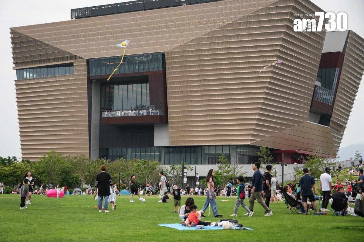 香港故宮文化博物館備受旅客歡迎。(李睿哲攝)