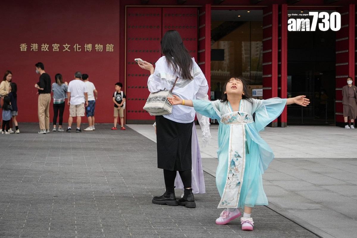 香港故宮文化博物館備受旅客歡迎。(李睿哲攝)