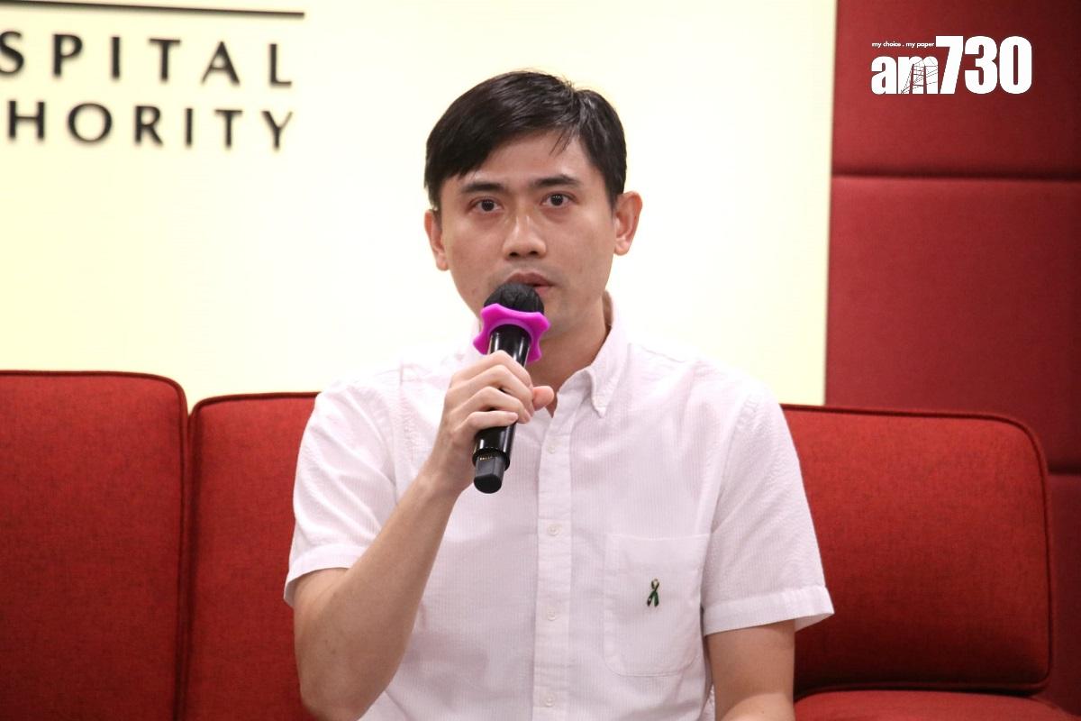 梁宇添指,不擔心本港與內地建立跨境器官移植互助機制會影響工作。(林俊源攝)