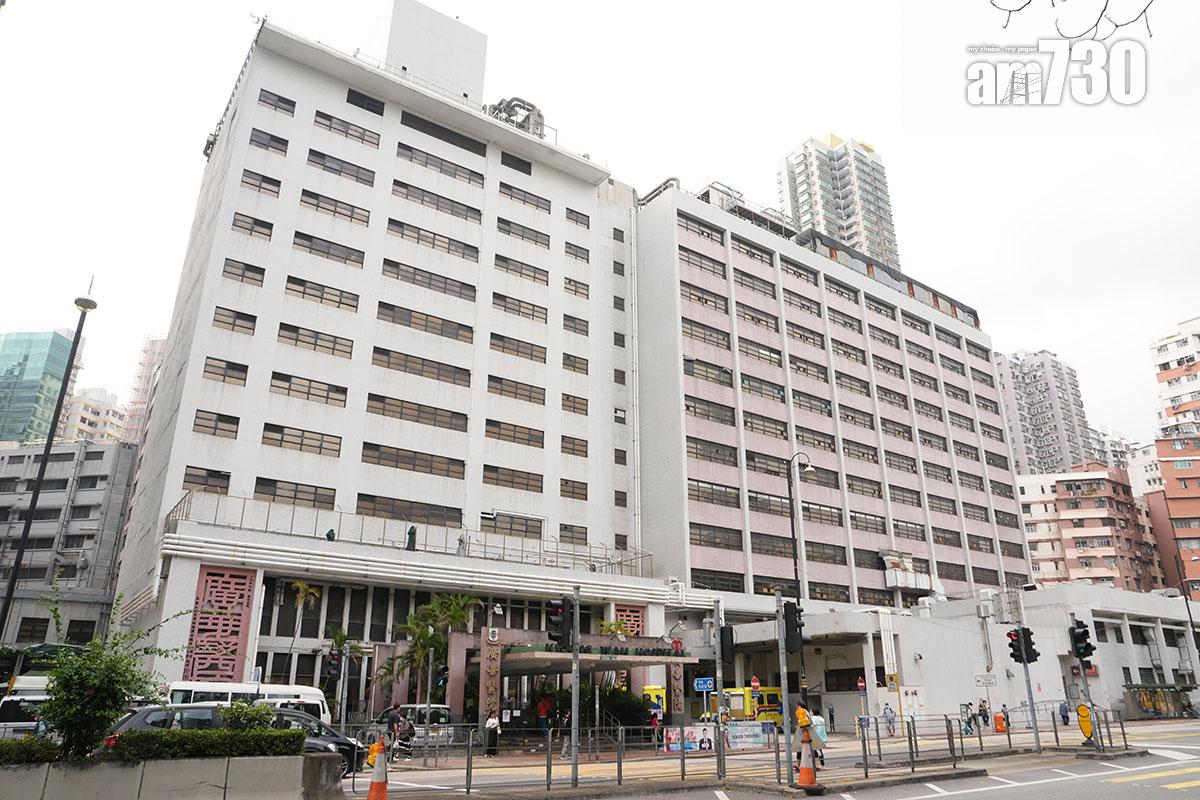 廣華醫院重建工程第一期完成,舊大樓即將結束歷史任務。(資料圖片/陳奕釗攝)