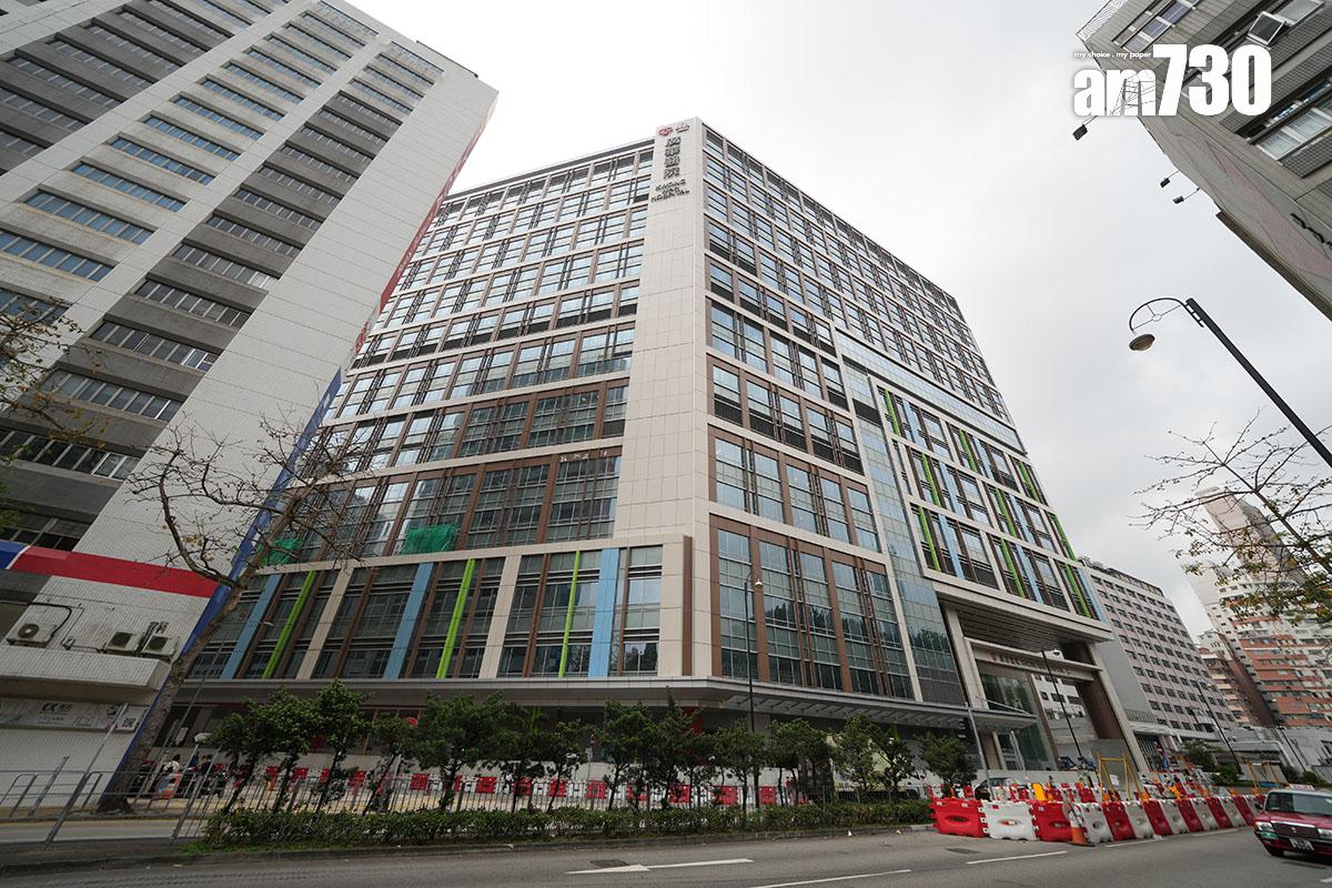 廣華醫院重建工程第一期完成,新大樓已分階段啟用。(資料圖片/陳奕釗攝)