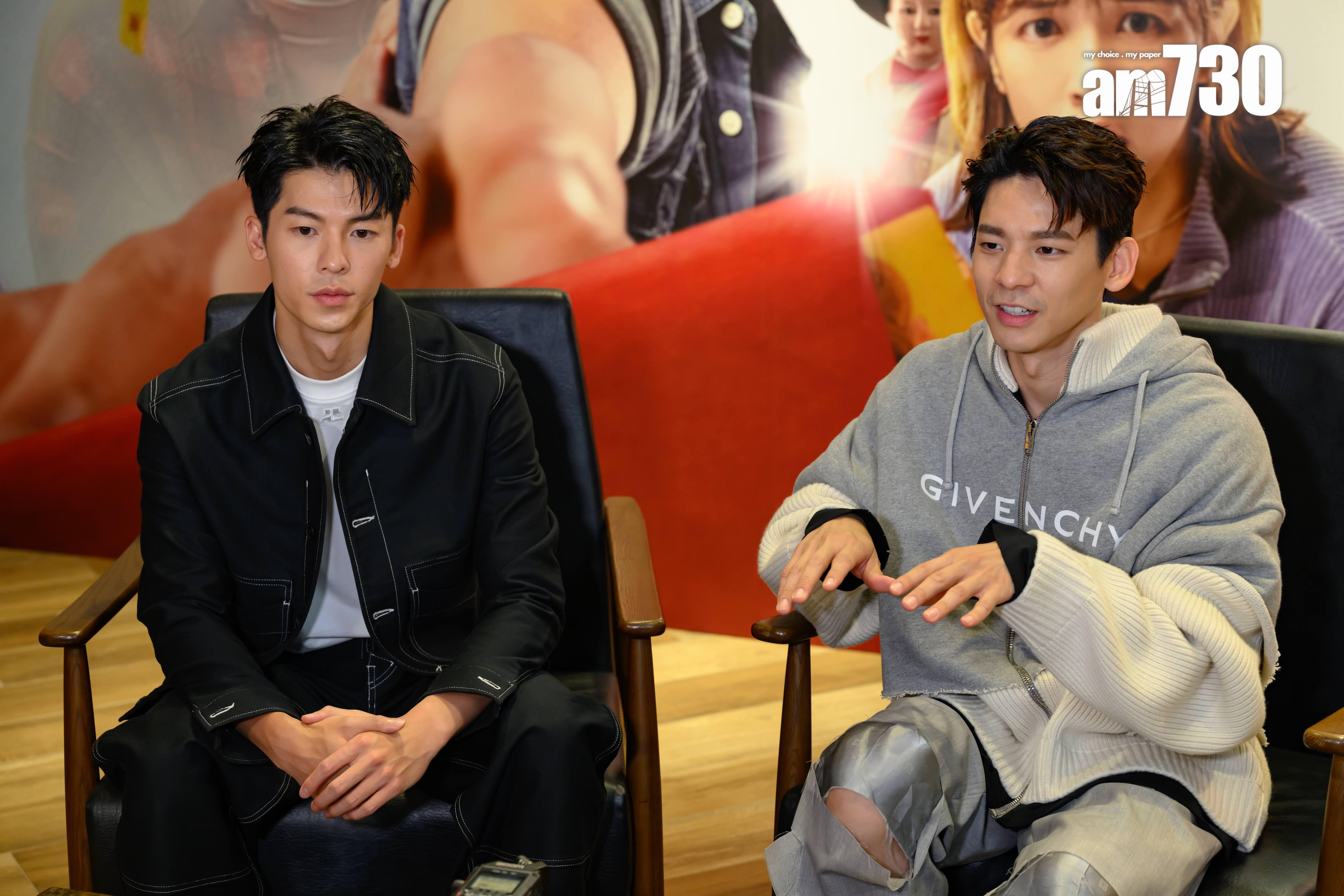 林柏宏笑言在《關於我和鬼變成家人的那件事》演飄浮的鬼,感覺似上下半身分裂。