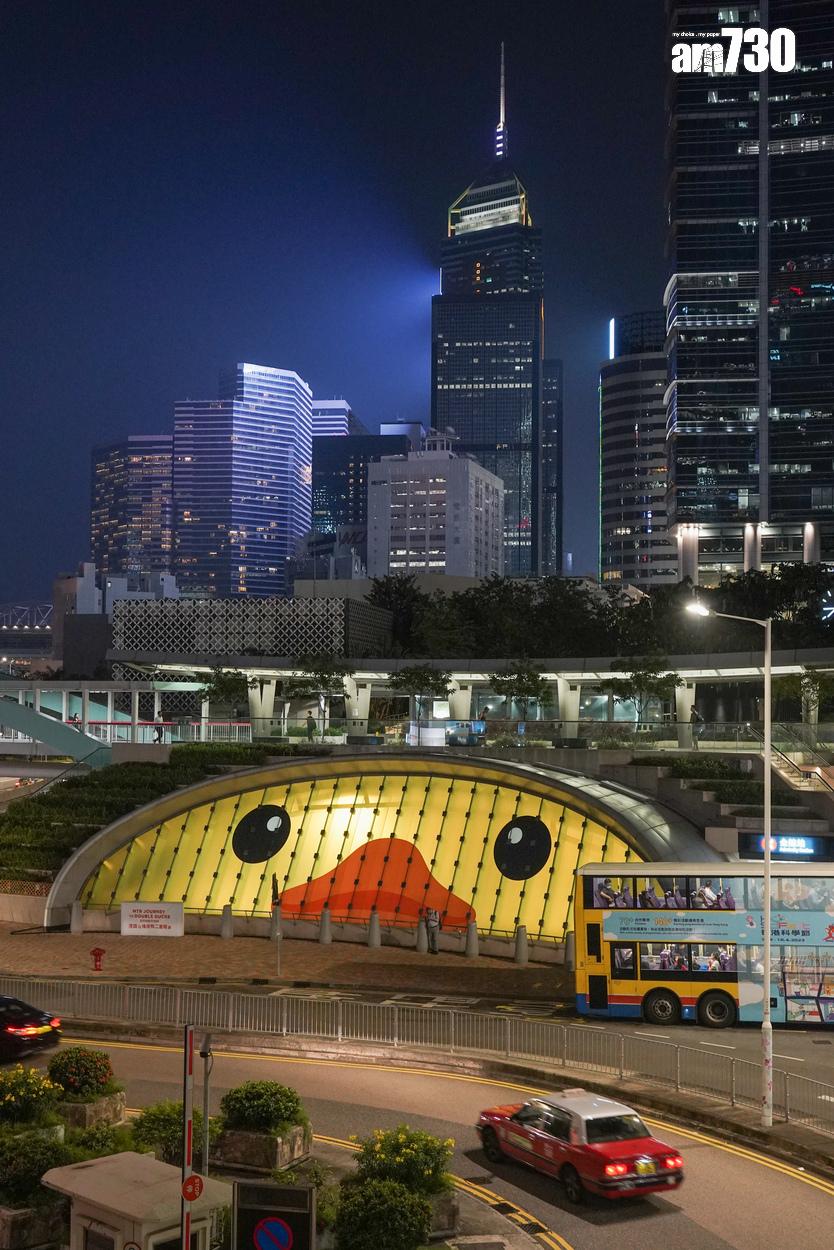 金鐘期間限定「橡皮鴨主題車站」