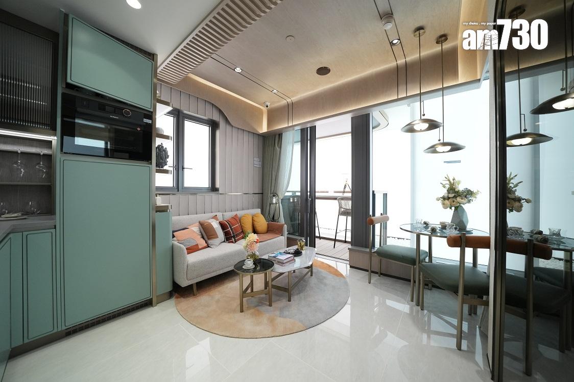 示範單位|鴨脷洲弦岸317方呎一房 打造復古航海空間 擁三合一特大露台(多圖)