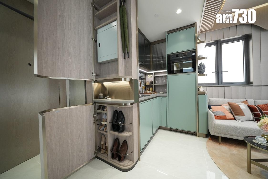 示範單位｜鴨脷洲弦岸317方呎一房 打造復古航海空間 擁三合一特大露台(多圖)