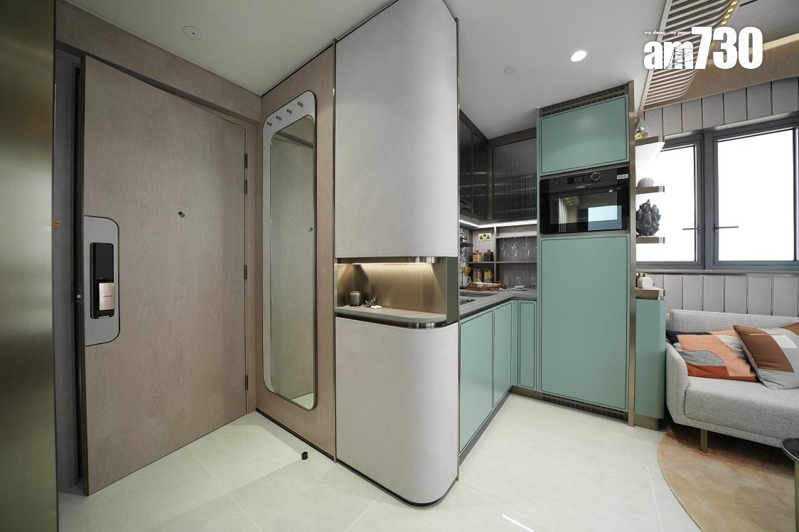 示範單位|鴨脷洲弦岸317方呎一房 打造復古航海空間 擁三合一特大露台(多圖)