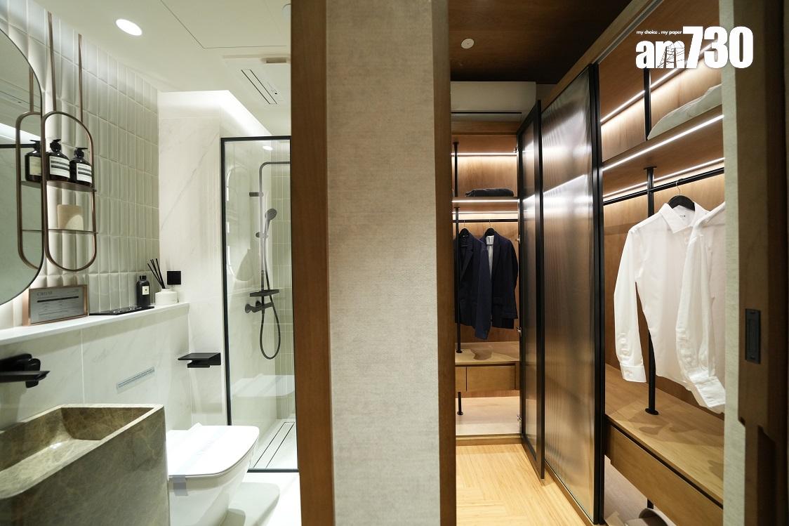 示範單位|筲箕灣新盤傲華324方呎連裝修一房 睡房採雙趟門設計 配時尚型格綠廚櫃(多圖)