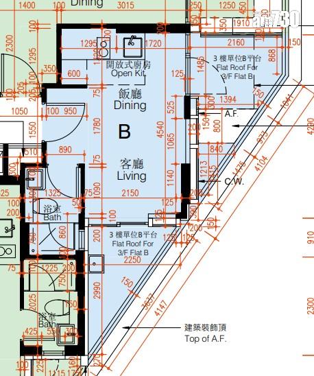 新盤樓書|筲箕灣傲華面積190至737方呎 標準戶主攻一房