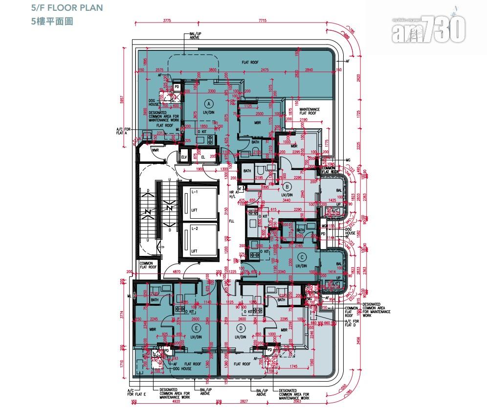 新盤樓書|鴨脷洲弦岸涉105伙 全屬開放式及一房 特色戶平台大過內櫳近百方呎