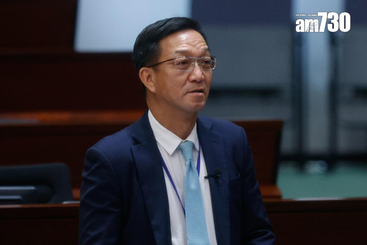 劉業強表示,留意到就粉嶺高球場收地建屋的民意正在逆轉。(資料圖片/蘇文傑攝)